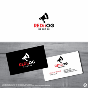 REDiiOG (Records) | Logo-Design von MBARO