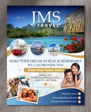 Flyer Design Project - JMS Travel | Flyer Design by alex989