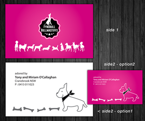 Dog breeder design card | Visitenkarten-Design von Rflames