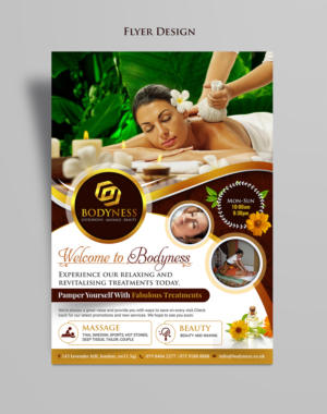 thai contemorary modern design needed for new massage and beauty luxury salon | Flyer-Design von SAI DESIGNS