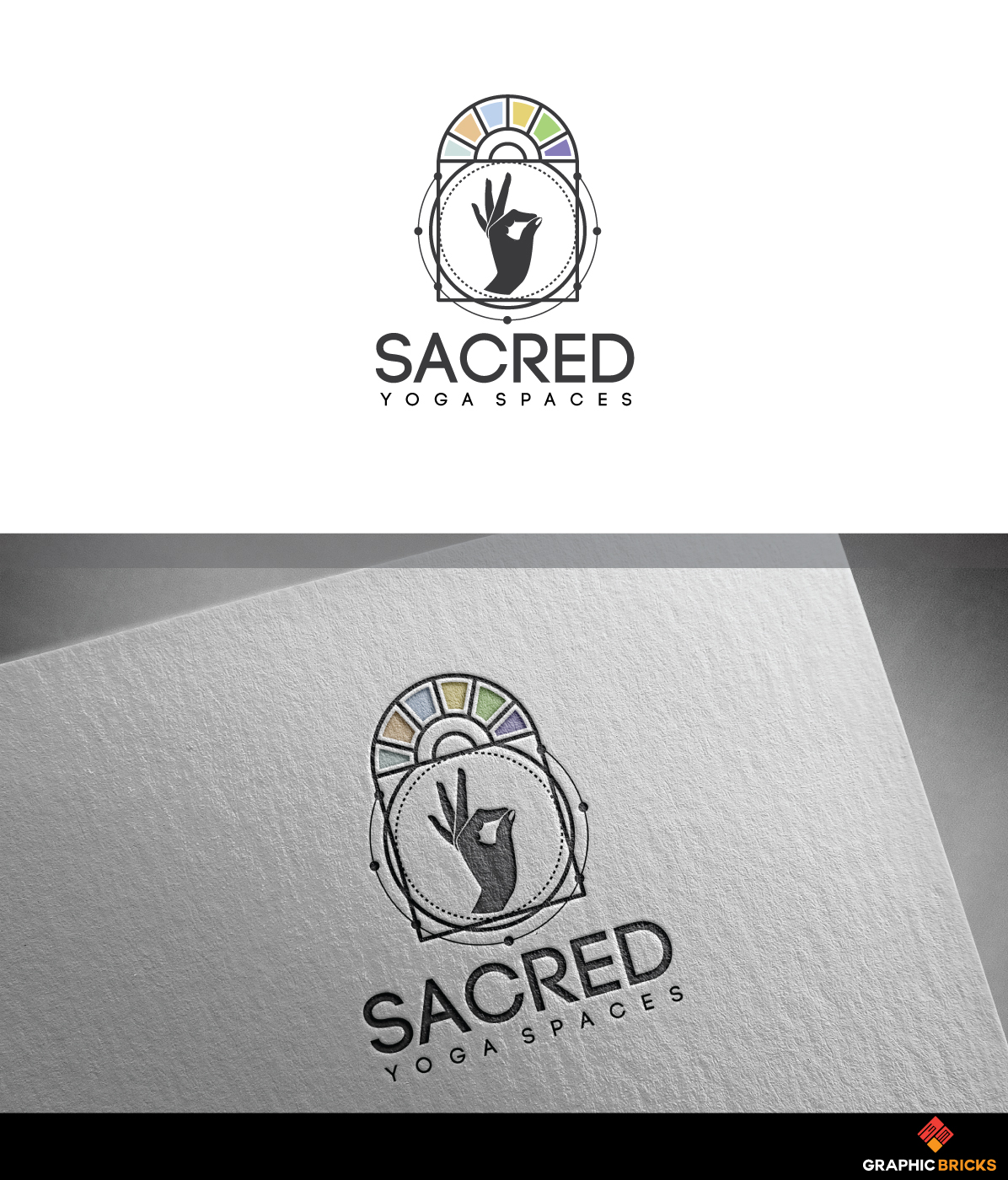 Logo-Design von Graphic Bricks für Sacred Yoga spaces | Design #19537820