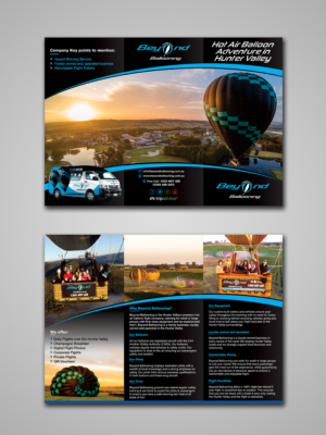 Brochure for Hot Air Ballooning Tour Company | Broschüren-Design von ecorokerz