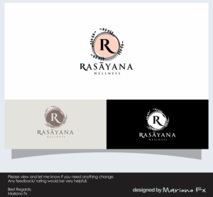 Rasayana Wellness | Logo Design by Mariono Fx