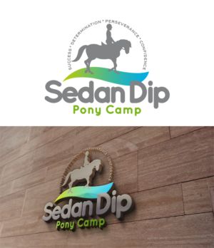 Sedan Dip Pony Camp, Success, determination, perseverance, confidence | Logo-Design von trufya