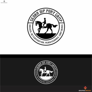 Sedan Dip Pony Camp, Success, determination, perseverance, confidence | Logo-Design von Graphic Bricks