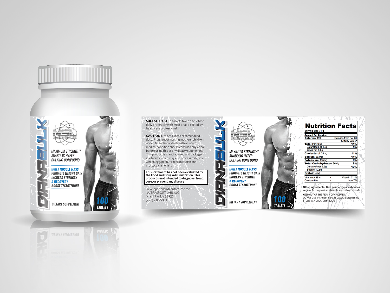 Graphic Design by Priyo Subarkah for Nutraceutical Supplies, Inc | Design #19553442