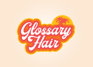 Glossary Hair | Logo Design by Alleria.Designz