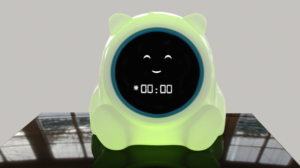 Digital Kids Clock with Storage compartment | 3D Design von Freddy Jackson