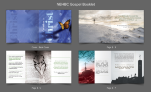 Church Creation to Christ Gospel Booklet Design | Brochure Design by SAI DESIGNS