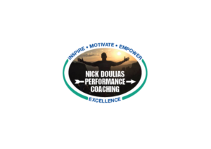 Nick Doulias Performance Coaching  | Graphic Design by vinz