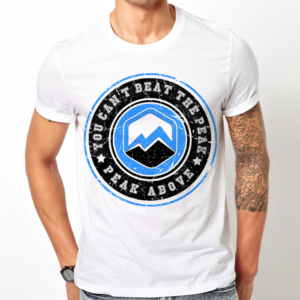 Peak Above Mental and Physical Health Gym Shirt | T-Shirt-Design von creative gravity