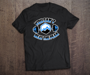 Peak Above Mental and Physical Health Gym Shirt | T-Shirt-Design von FigliaPerduta