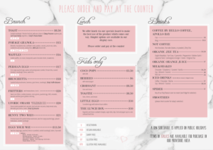 Menu Design by aniep