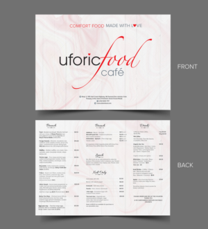 Spring Menu Design for newly renovated, vibrant cafe with exciting food | Menu Design by SAI DESIGNS