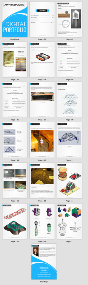 Industrial Design Portfolio for Grad School Applications and Industry Conference | Graphic Design by SAI DESIGNS