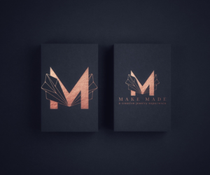 Make Made - (with tagline) a creative jewelry experience | Logo Design by Vetroff