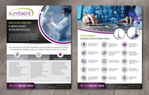 Medical device engineering service firm needs an update to flier | Flyer Design by alex989