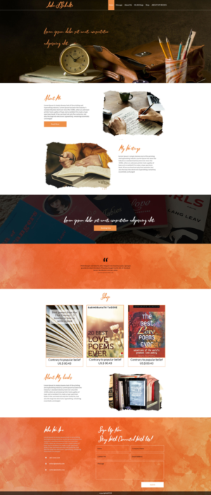 A Writer With A Website (Writes action/mysteries with a touch of romance thrown in)  | Web-Design von Kingdom Vision