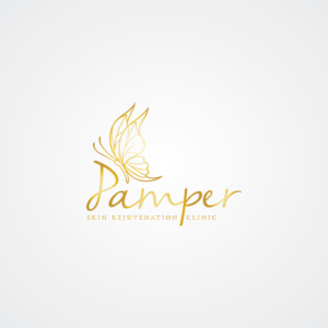 Pamper  (tag line is ) Skin Rejuvenation Clinic | Logo Design by Irina Makedonska