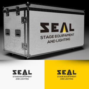 Stage Equipment and Lighting SEAL | Logo Design by rafaeldsgn