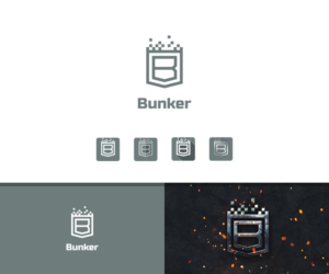 Bunker | Logo-Design von Greedin