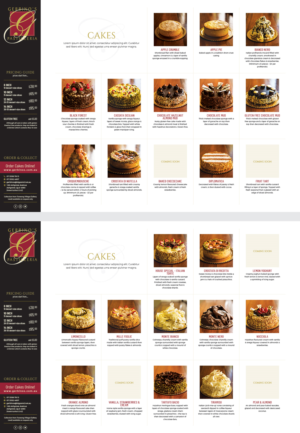 Celebration Cake brochure for boutique cake store | Flyer-Design von MIND