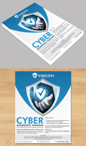 IT Security Advertisement - Brochure | Grafik-Design von ecorokerz