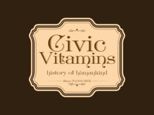 Civic Vitamins Sign | Graphic Design by Nightmist