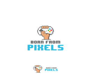 Born From Pixels | Logo-Design von luiz otavio I DESIGN