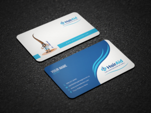 Business Card Design by Riz' for HAIRAID | Design #19724725