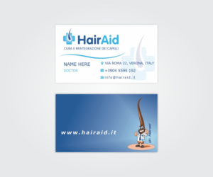 WWW.HAIRAID.IT  BUSINNES CARD | Business Card Design by Cut and Glue