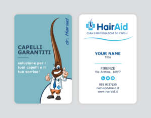 WWW.HAIRAID.IT  BUSINNES CARD | Business Card Design by MIND