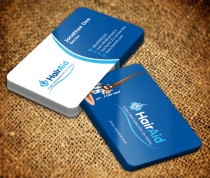 WWW.HAIRAID.IT  BUSINNES CARD | Business Card Design by Sarmishtha Chattopadhyay_loginchange