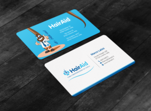 WWW.HAIRAID.IT  BUSINNES CARD | Business Card Design by chandrayaan.creative