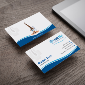 Business Card Design by Pd Work for HAIRAID | Design #19724294