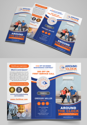  Brochure design for HVAC Company | Flyer Design by SAI DESIGNS