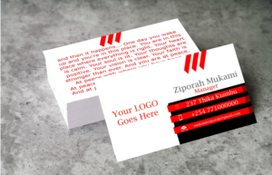 Business Card Design by ZiporahMukami for this project | Design #19754424