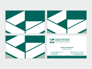 General Contractors need a new Crisp updated Card Design  | Business Card Design by Atvento Graphics