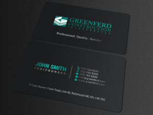 General Contractors need a new Crisp updated Card Design  | Business Card Design by chandrayaan.creative