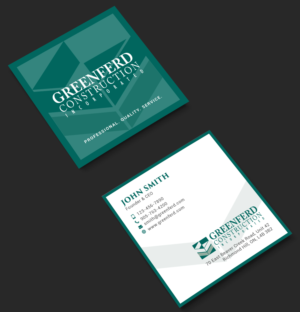 General Contractors need a new Crisp updated Card Design  | Business Card Design by Bold Pixels