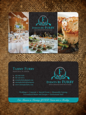 Events By Furby   | Business Card Design by Sandaruwan