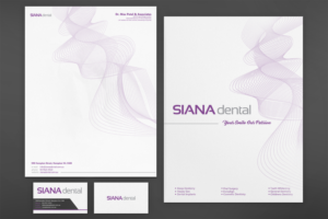 Stationery Design by A.STUDIO for Siana Dental | Design #19829271