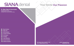 Presentation Folder for dental clinic | Stationery Design by PONIES AND ALIENS