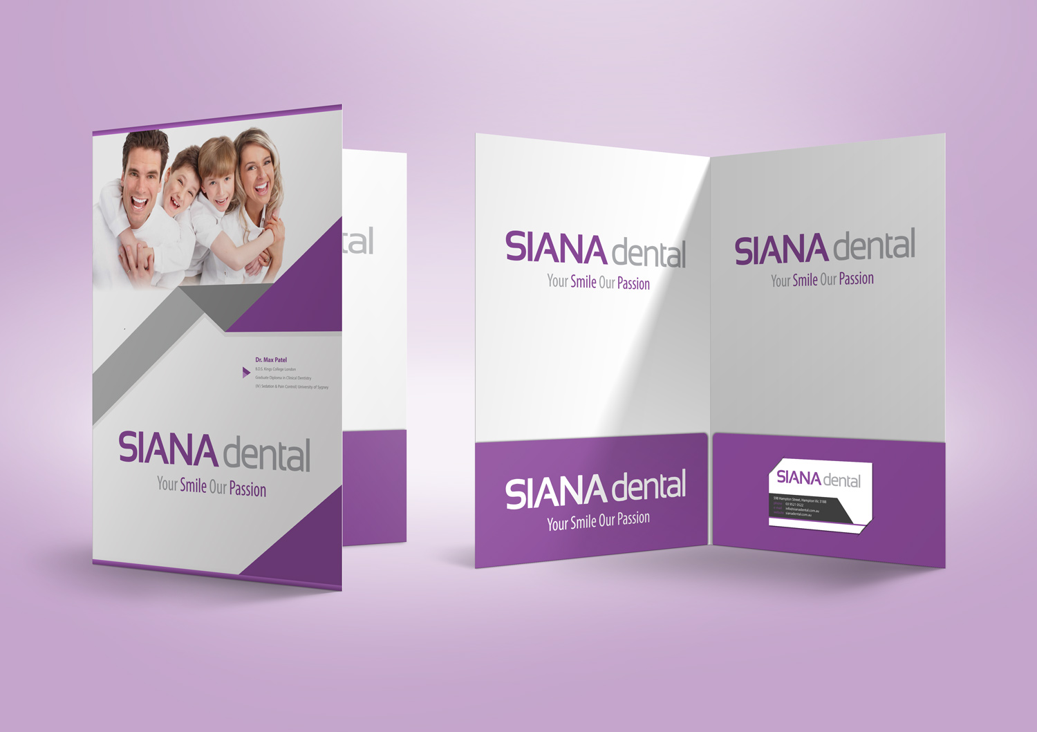 Stationery Design by Petter Goms for Siana Dental | Design #19798888