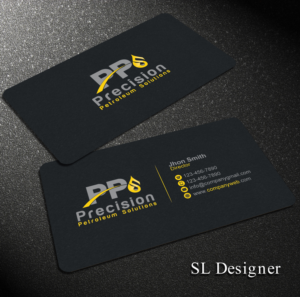 Precision Petroleum Solutions needs a logo design and business card layout. | Business Card Design by SL Designer