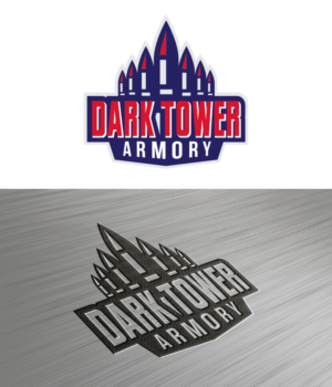 Dark Tower Armory | Logo Design by B74Design