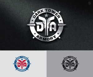 Dark Tower Armory | Logo Design by D_Mantra