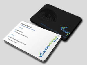 VendorView360 Business Card Design  | Business Card Design by Riz'