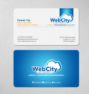 Business Card Design by chandrayaan.creative for this project | Design: #19824852