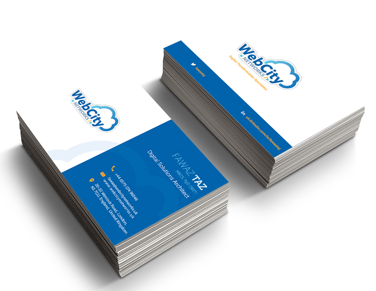 Business Card Design by Santanu Sarkar for this project | Design #19821741